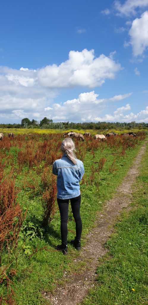 Vrouwelijke ondernemer Free Yourself Nature walk